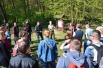 Wizyta terenowa w Kampinoskim Parku Narodowym podczas szkolenia dla funkcjonariuszy policji w Warszawie (25-26 kwietnia 2019 r.), fot.  CSP w Legionowie