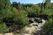 Przepławka w formie obejścia (semi-natural fishway) na rzece Porvoonjoki